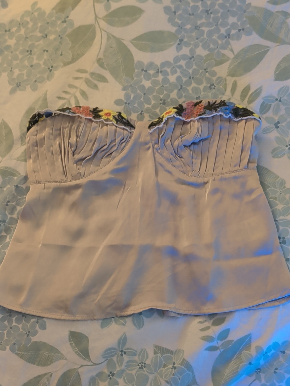 Free People NWOT Ember Glow Tube Top sz XS Papaya/Coral Colorway - Picture 7 of 14